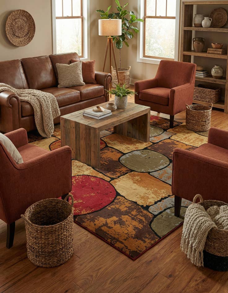 Detail image of  7' 10 x 10' Cafe Rug