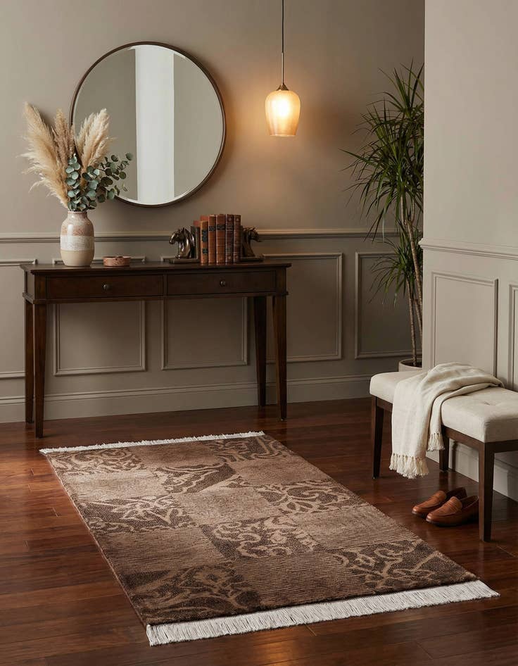 Detail image of  2' 9 x 5' 1  Hand Knotted Darya Wool Rug