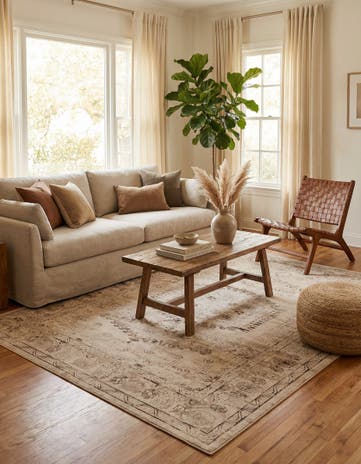 Beige Eden Rug