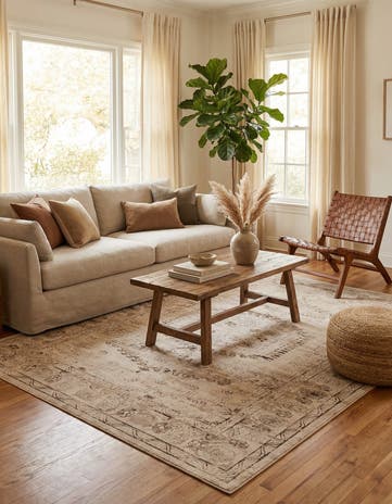 Beige Eden Rug