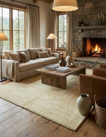 5' 1 x 6' 3 Hand Knotted Kashkuli Gabbeh Persian Wool Rug