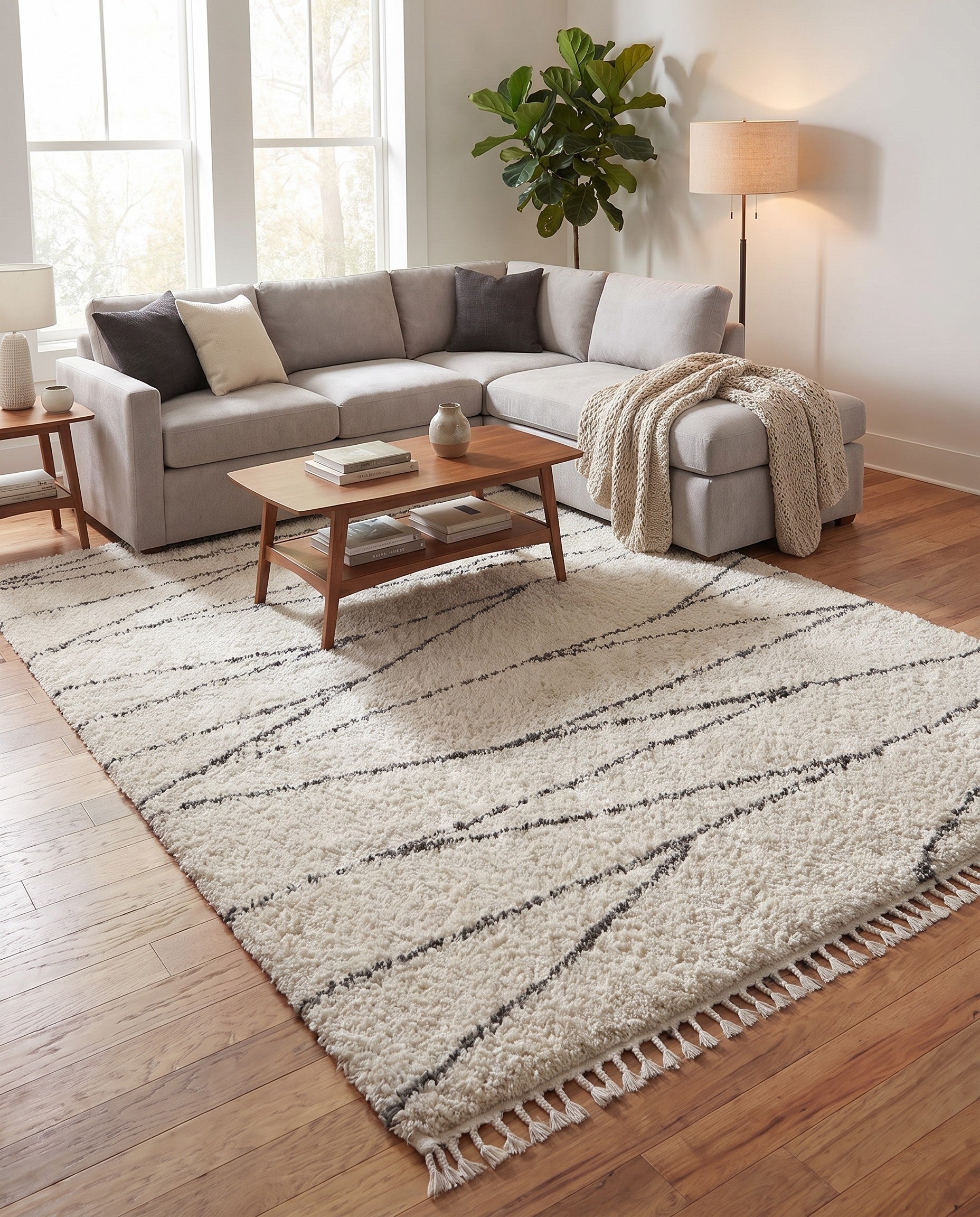 10' x 14' Serenity Shag Rug
