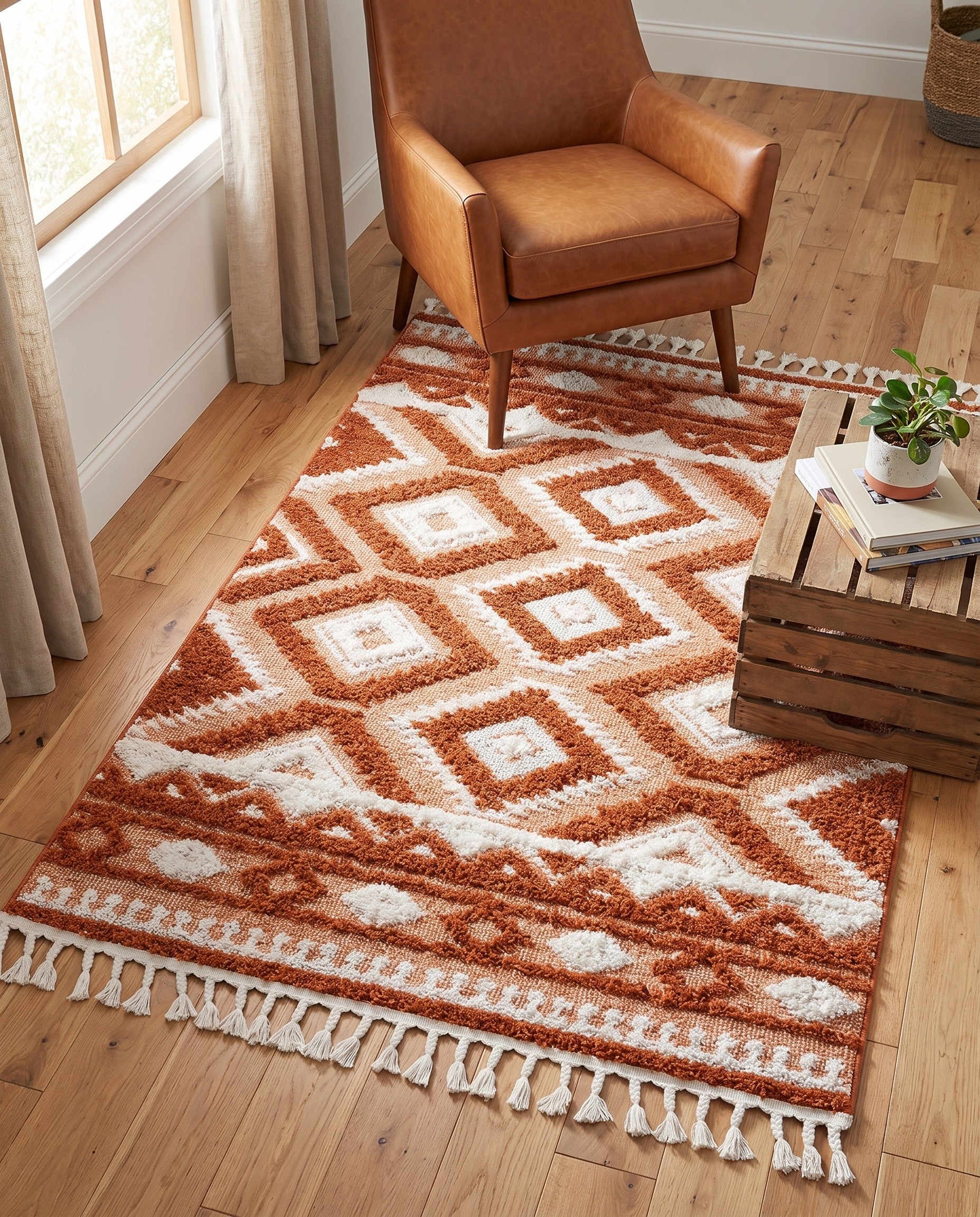 4' x 6' Boho Rug