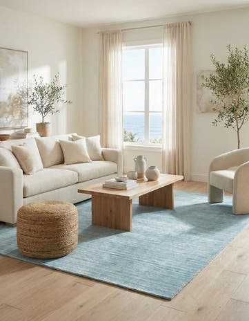 5' 3 x 7' 4 Hand Knotted Darya Wool Rug