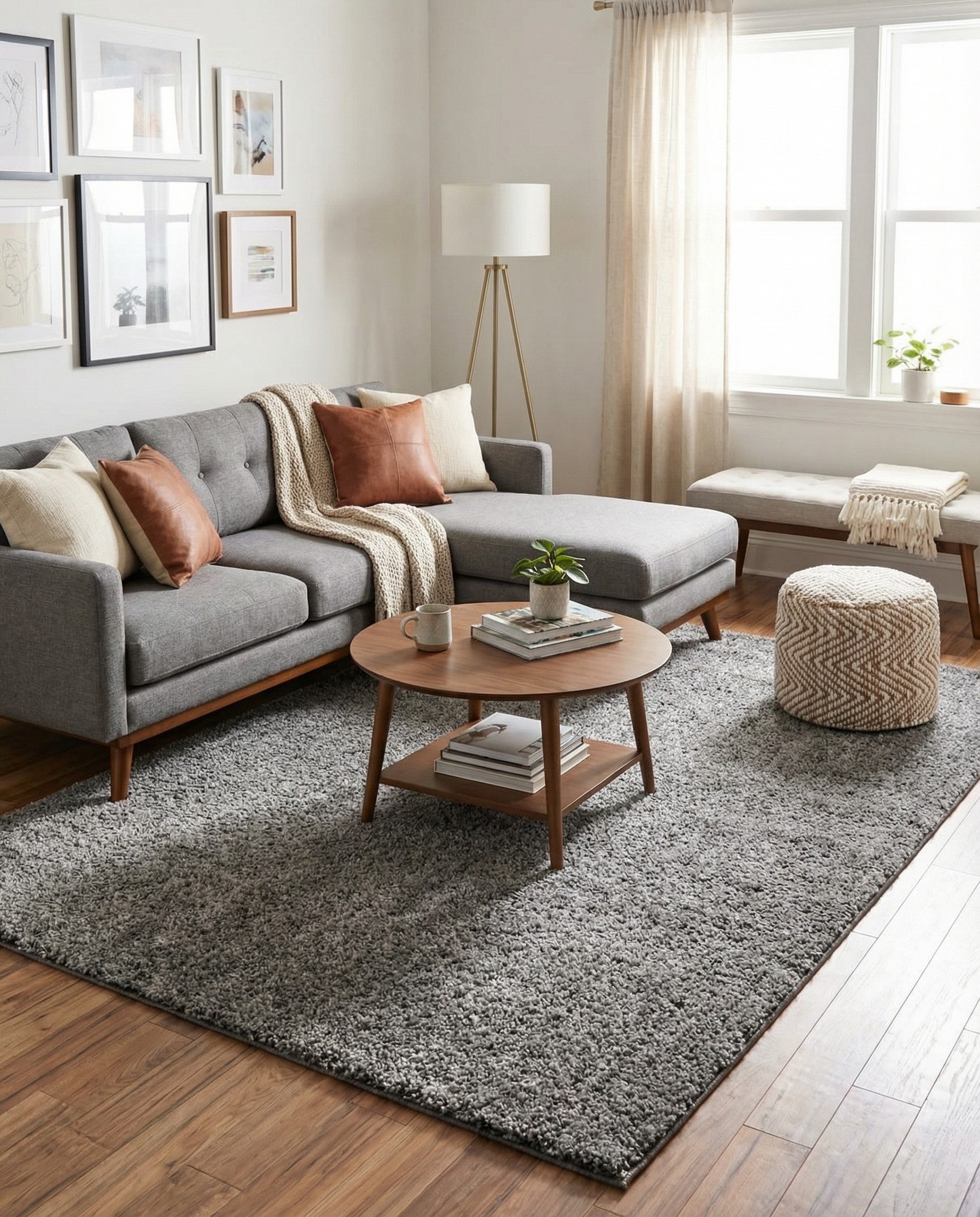  4' x 6' Jill Zarin Shaggy Chic Rug