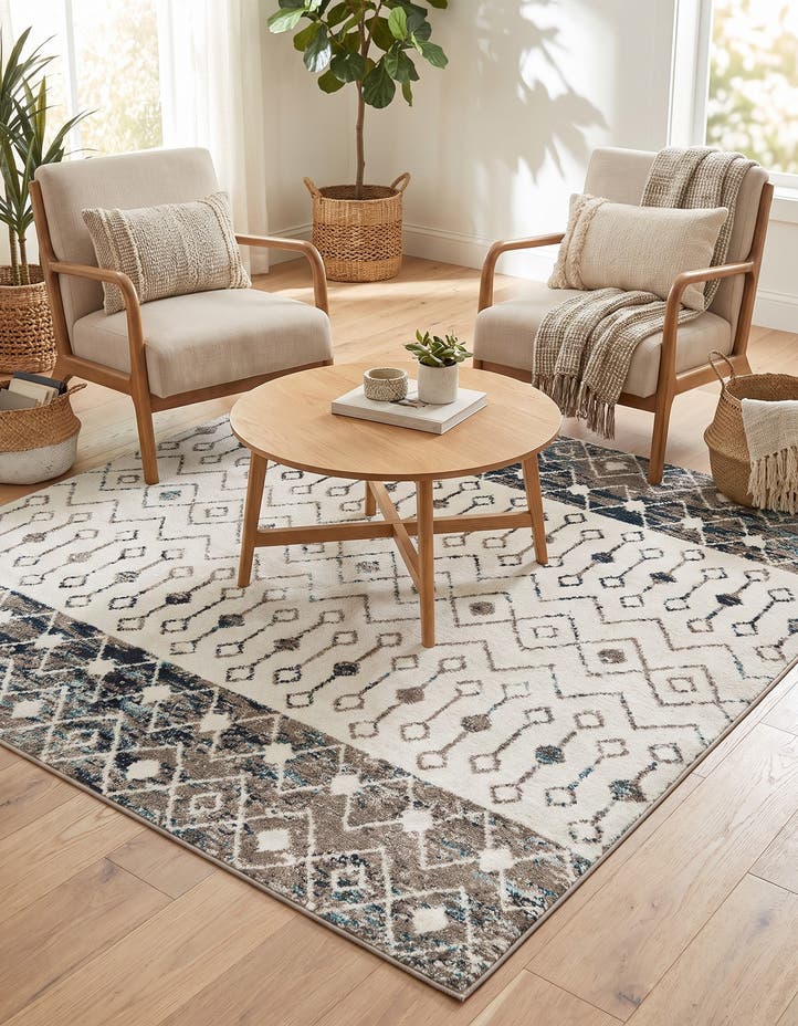6' x 6' Moroccan Trellis Square...