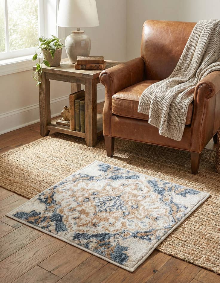 Detail image of 1' 4 x 1' 4 Oxford Sample Rug