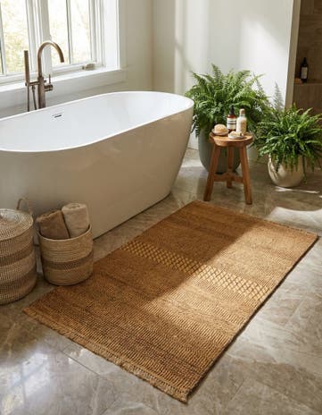 2' 6 x 4' 4 Hand Knotted Gabbeh Wool Rug