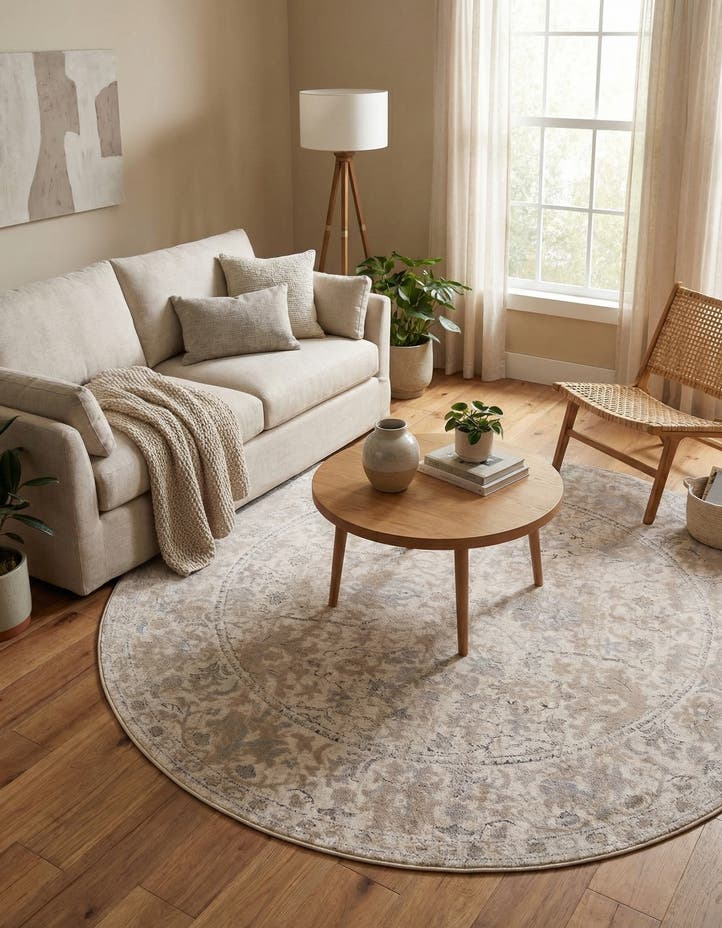 7' x 7' Oregon Round Rug