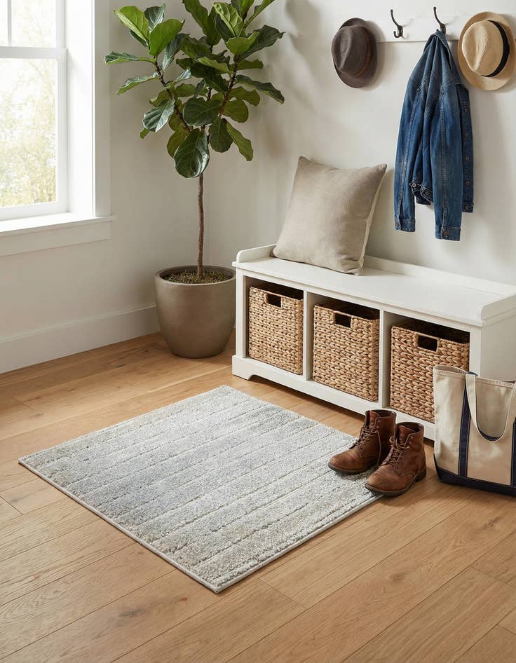 Detail image of 1' 8 x 1' 8  Washable Sabrina Soto Ola Indoor / Outdoor Sample Rug