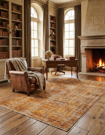 5' 1 x 8' 6 Ultra Vintage Wool Rug