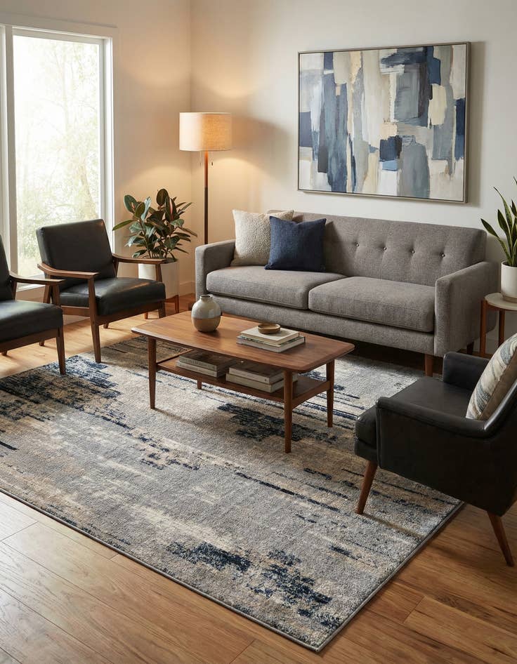 Detail image of 8' x 8' Tucson Square Rug