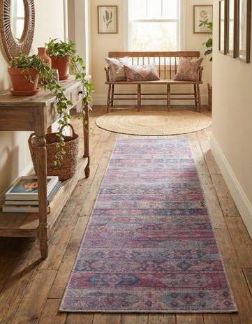 2' 7 x 12' Washable Sisu Runner Rug
