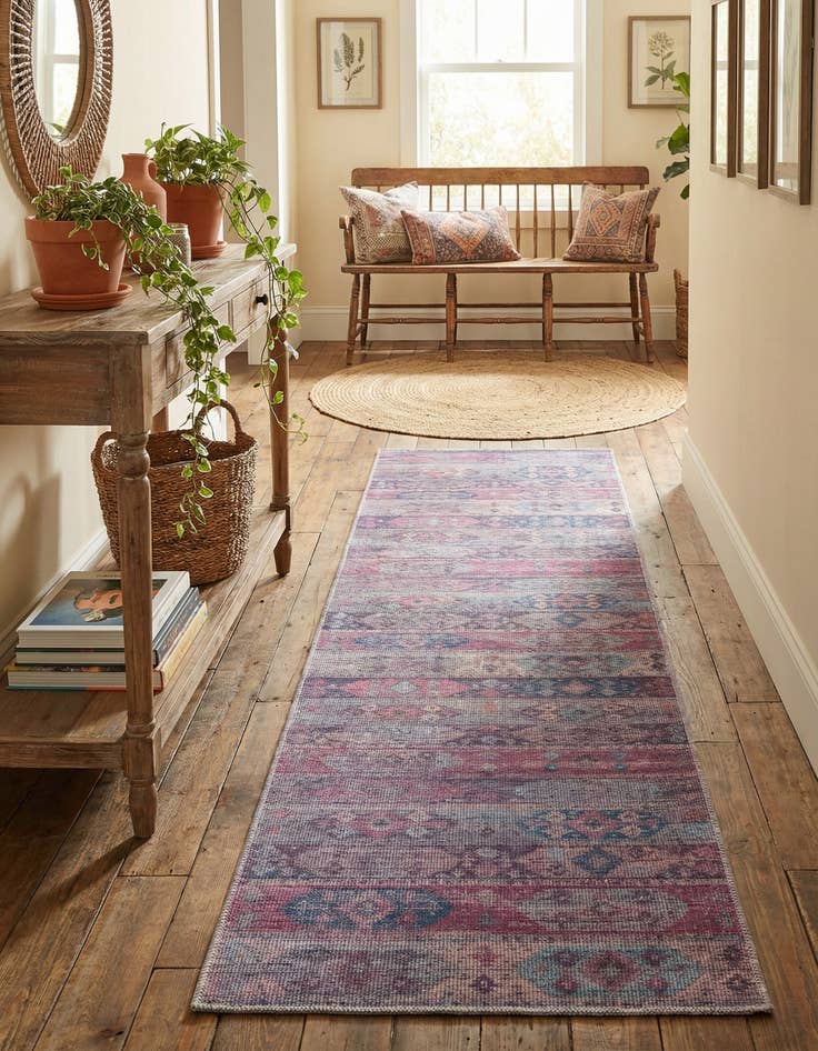 Detail image of 2' 7 x 12'  Washable Sisu Runner Rug