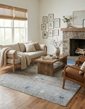 7' x 10' Gabbeh Rug