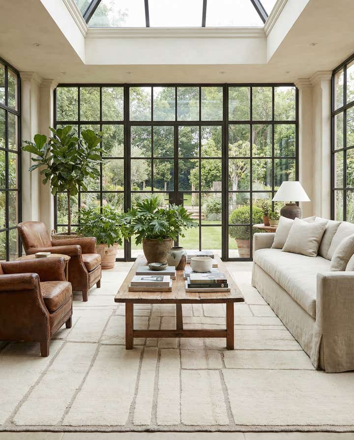 9' 5 x 12' 8 Hand Knotted Beni Marok Rug