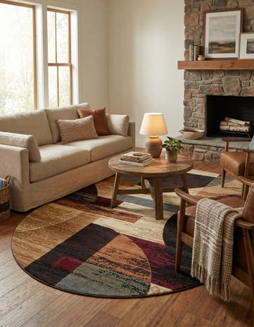 Cafe Oval Rug