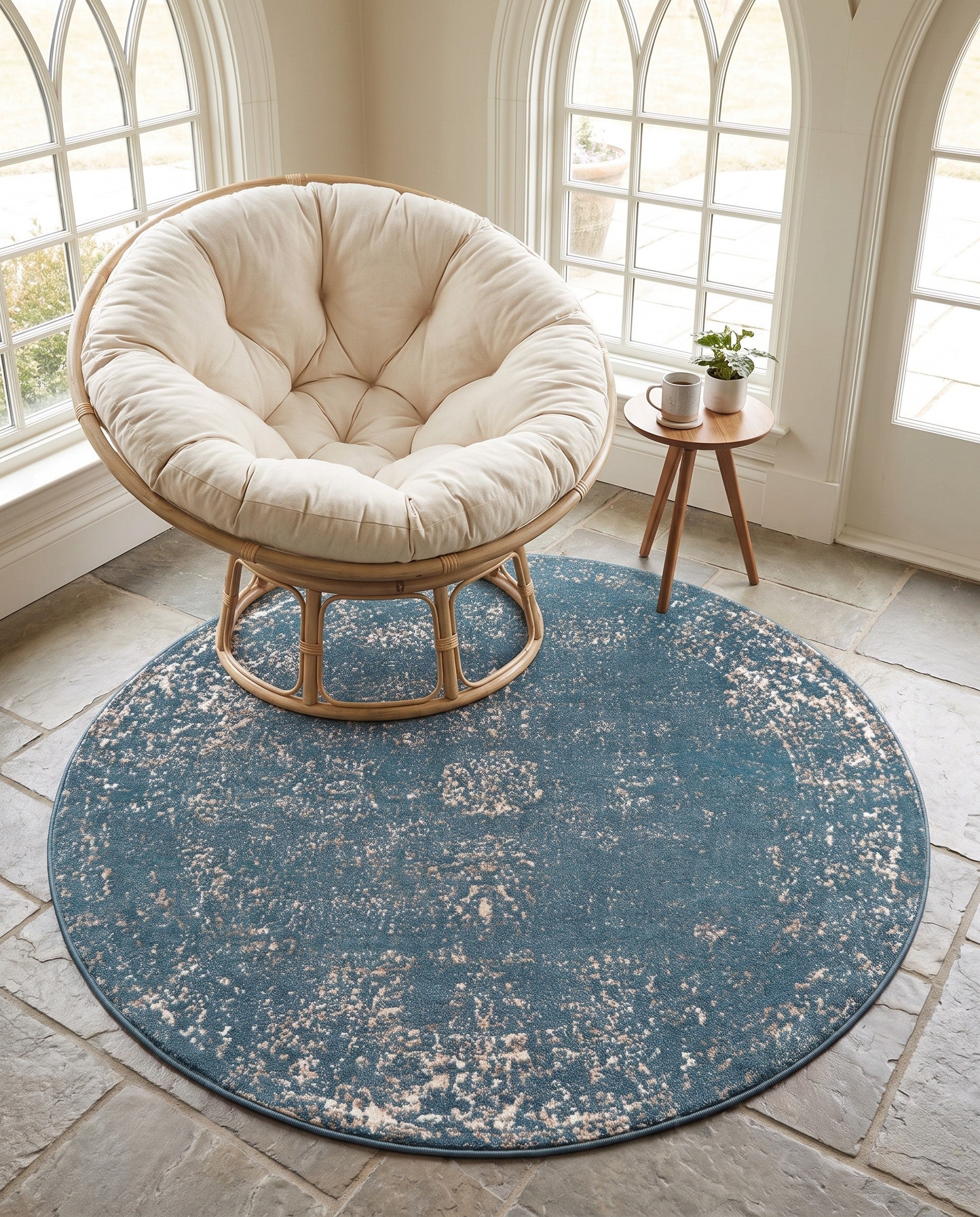 5' 3 x 5' 3 Monaco Round Rug