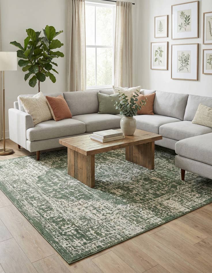 Detail image of  9' x 12' Valencia Rug