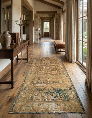 4' 10 x 11' 7 Vintage Runner Rug