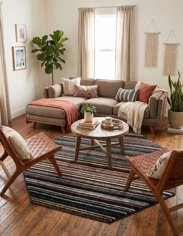 Tagine Octagon Rug