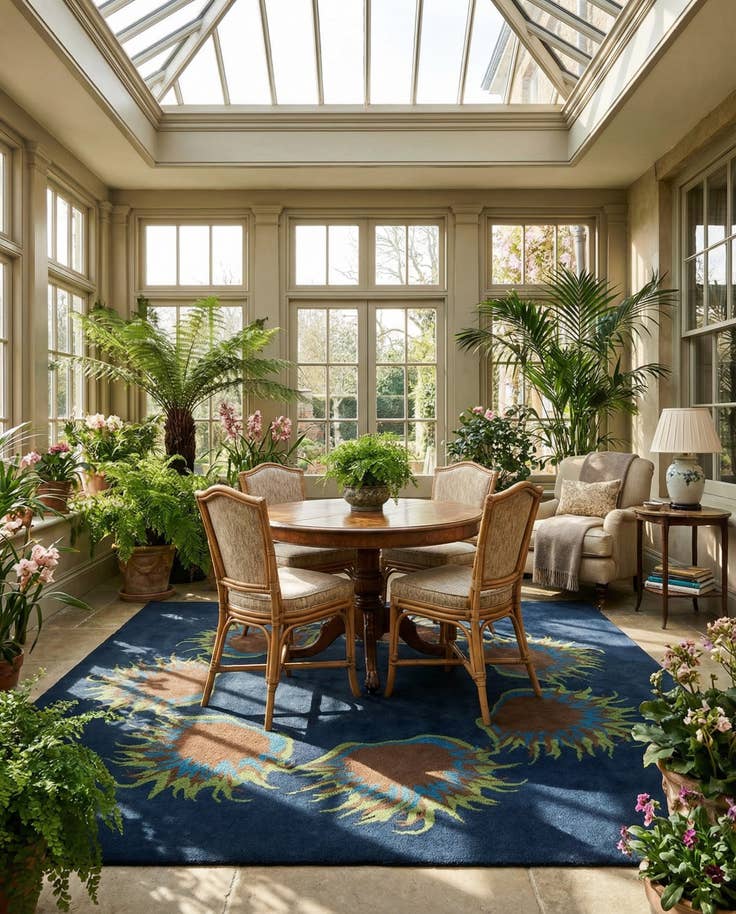 Detail image of 7' 4 x 7' 5 Luna Square Rug