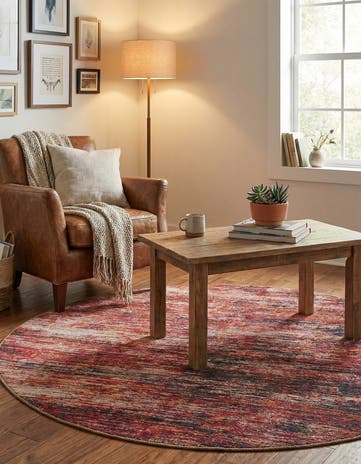 5' x 5' Asha Round Rug