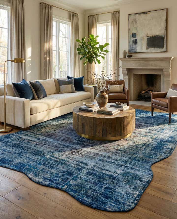 9' 8 x 13' 1 Hand Knotted Ultra Vintage Persian Wool Rug