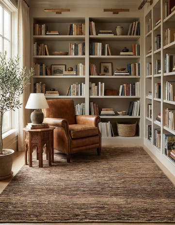 5' x 6' 4 Hand Knotted Modern Ziegler Rug