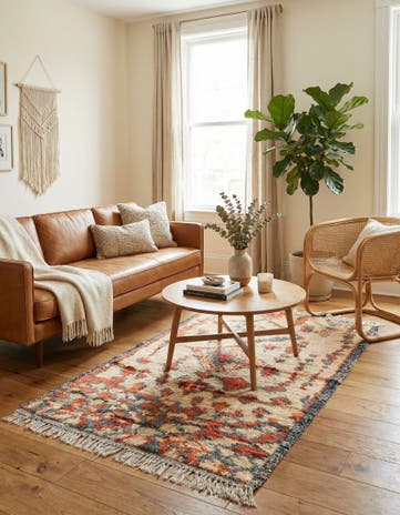 5' 2 x 8' 1 Hand Knotted Darya Wool Rug