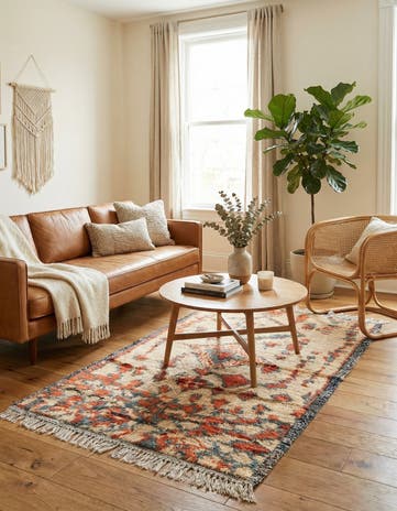 5' 2 x 8' 1 Hand Knotted Darya Wool Rug