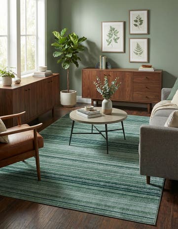 5' 3 x 8' Gemstone Rug
