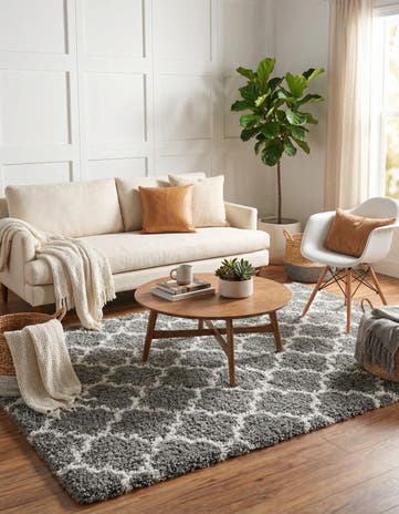 5' x 8' Moroccan Shag Rug