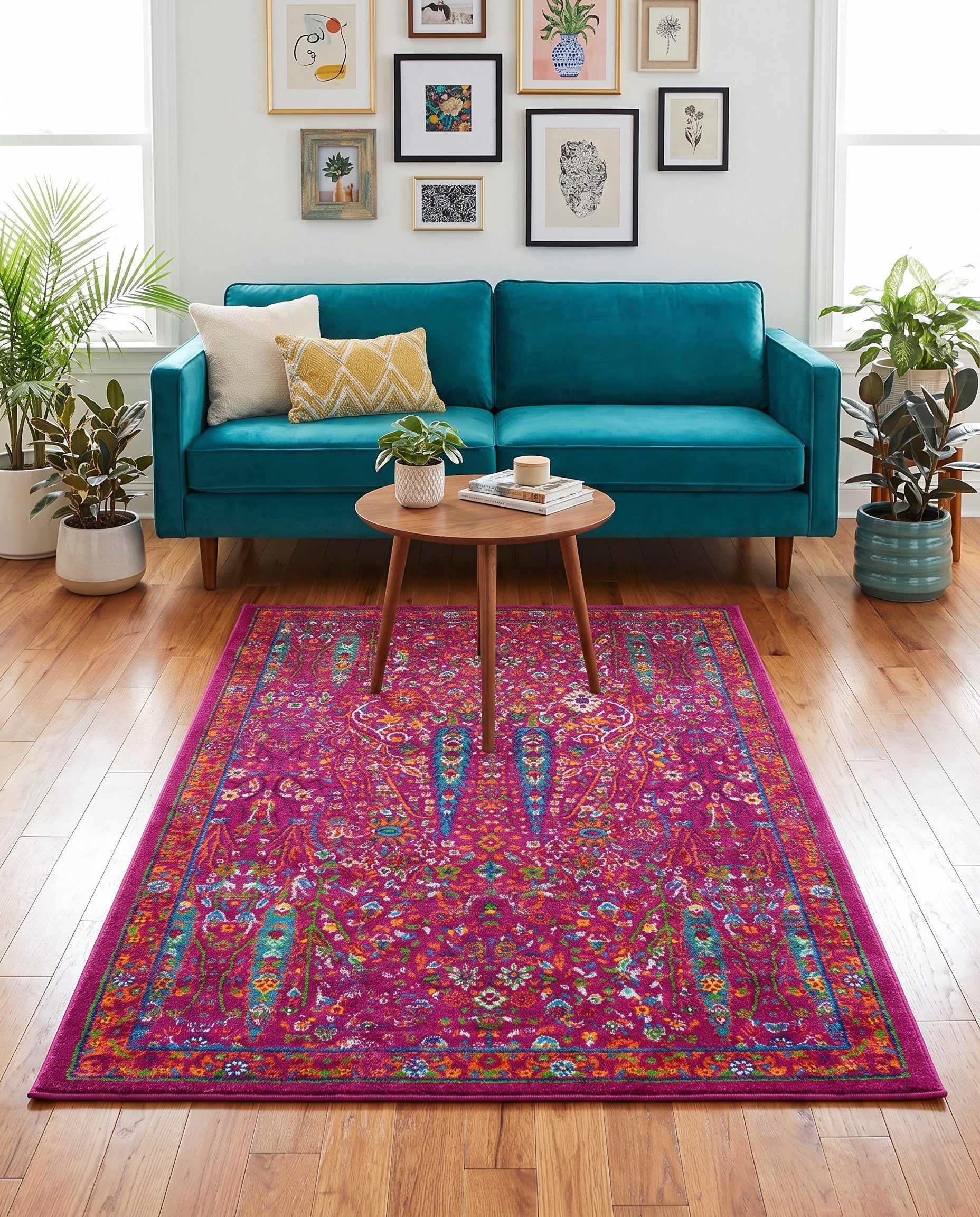 Pink Calypso Rug