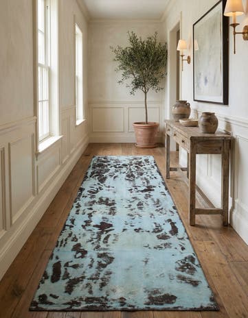 3' x 10' 8 Hand Knotted Ultra Vintage Persian Wool Runner Rug