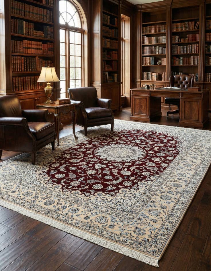 Detail image of 6' 11 x 10' 2 Nain Rug