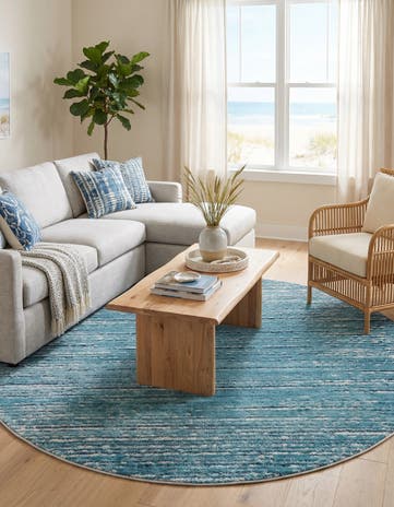 7' x 7' Oasis Round Rug