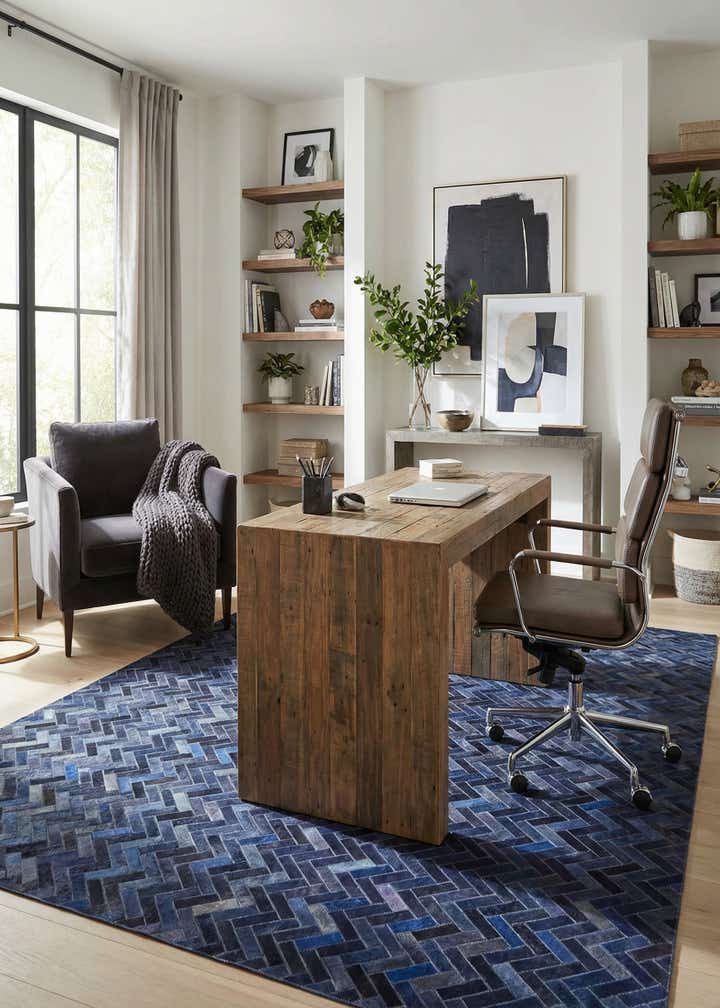5' x 7' 10 Cowhide Rug