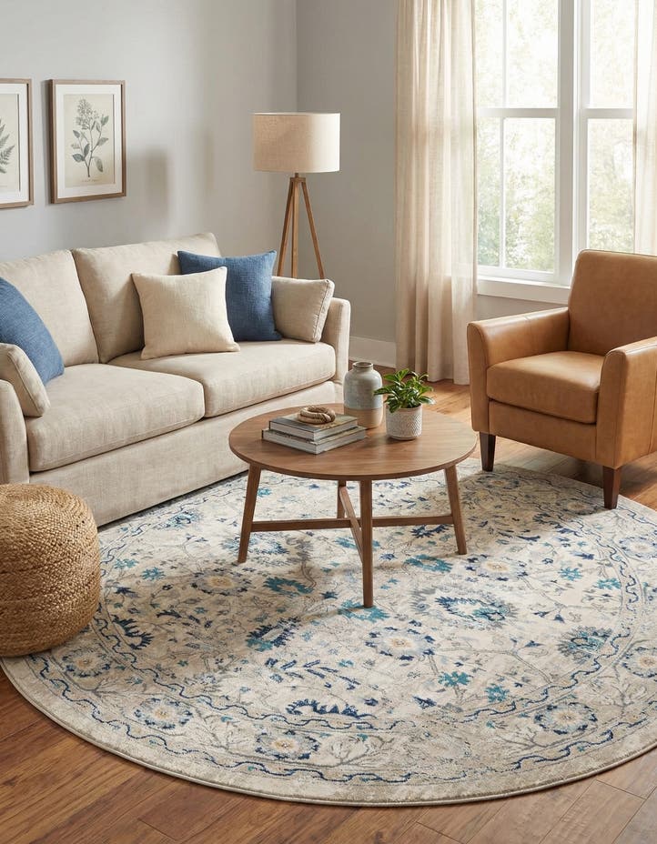 7' 10 x 7' 10 Dahlia Round Rug
