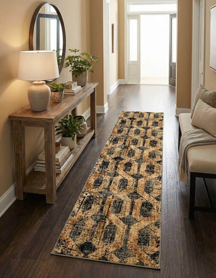 Detail image of 2' 2 x 9' Saturn Runner Rug