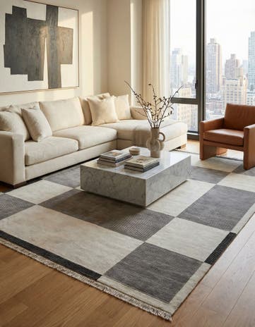7' 9 x 9' 10 Hand Knotted Darya Wool Rug