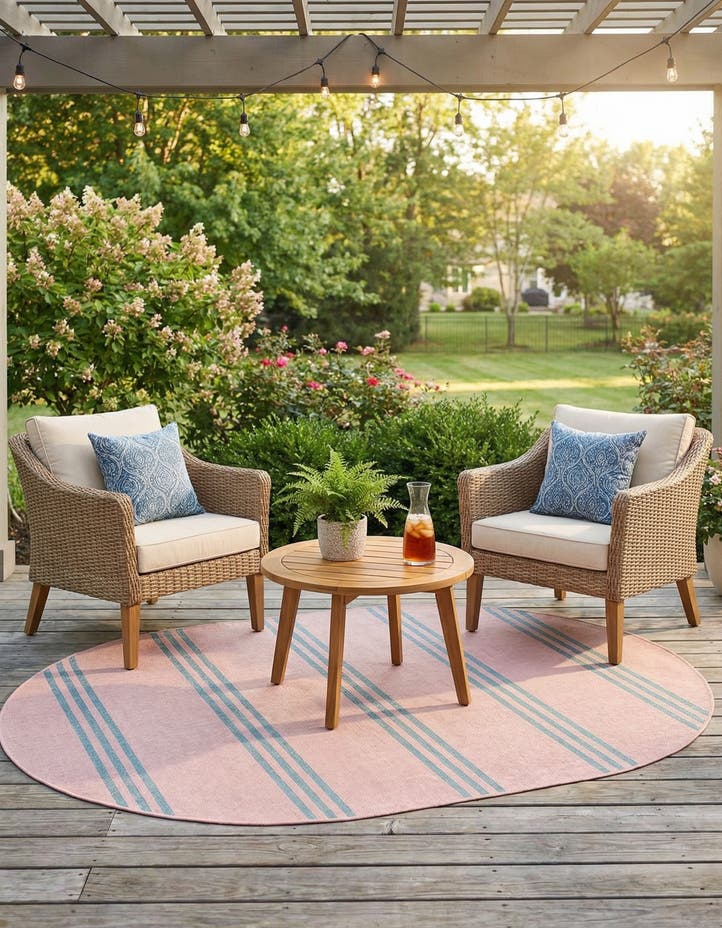 5' 3 x 8' Easy-Clean Jill Zarin Anguilla Ind...