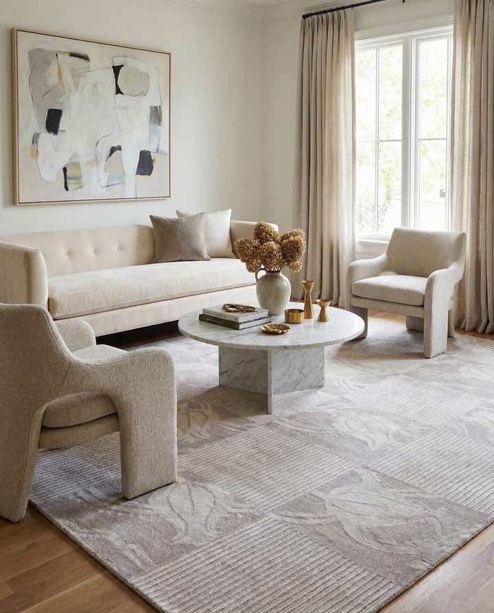 8' x 9' 10 Hand Knotted Darya Wool Rug