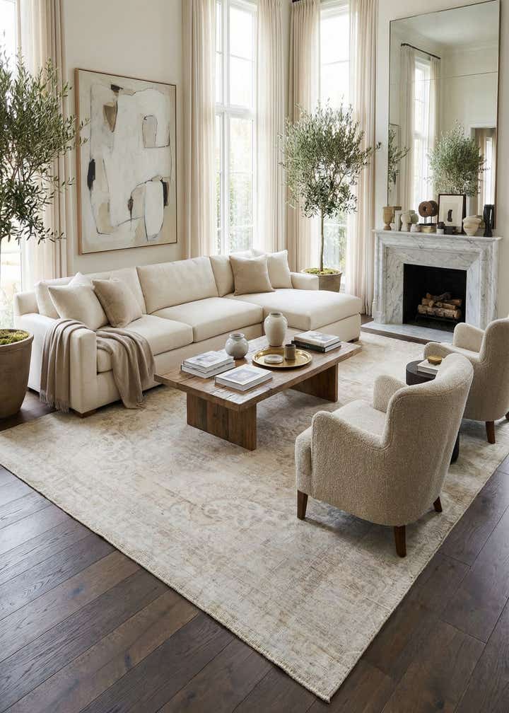 9' 5 x 12' Hand Knotted Ultra Vintage Persian Wool Rug