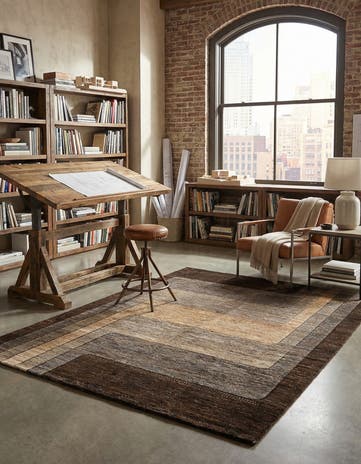 5' x 6' 6 Baxjasta Wool Rug
