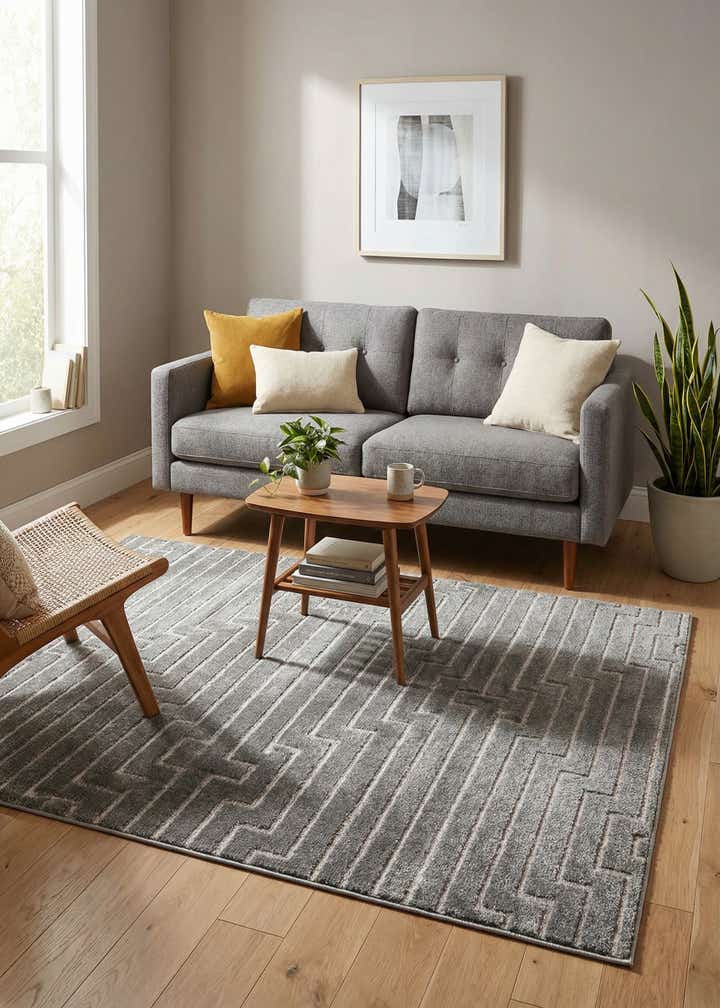 5' 3 x 7' Vogue Geo Rug