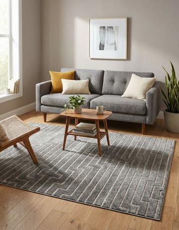 5' 3 x 7' Vogue Geo Rug