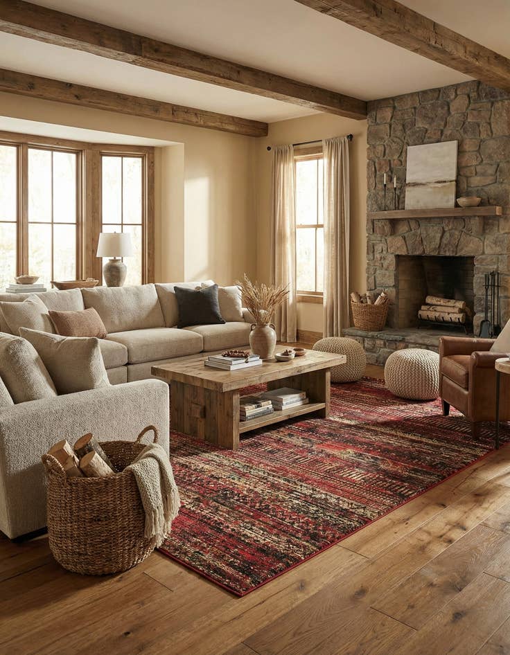 Detail image of 10' x 14' Saturn Rug