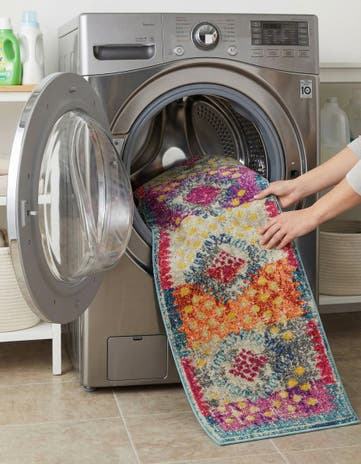 Washable Arte Runner Rug