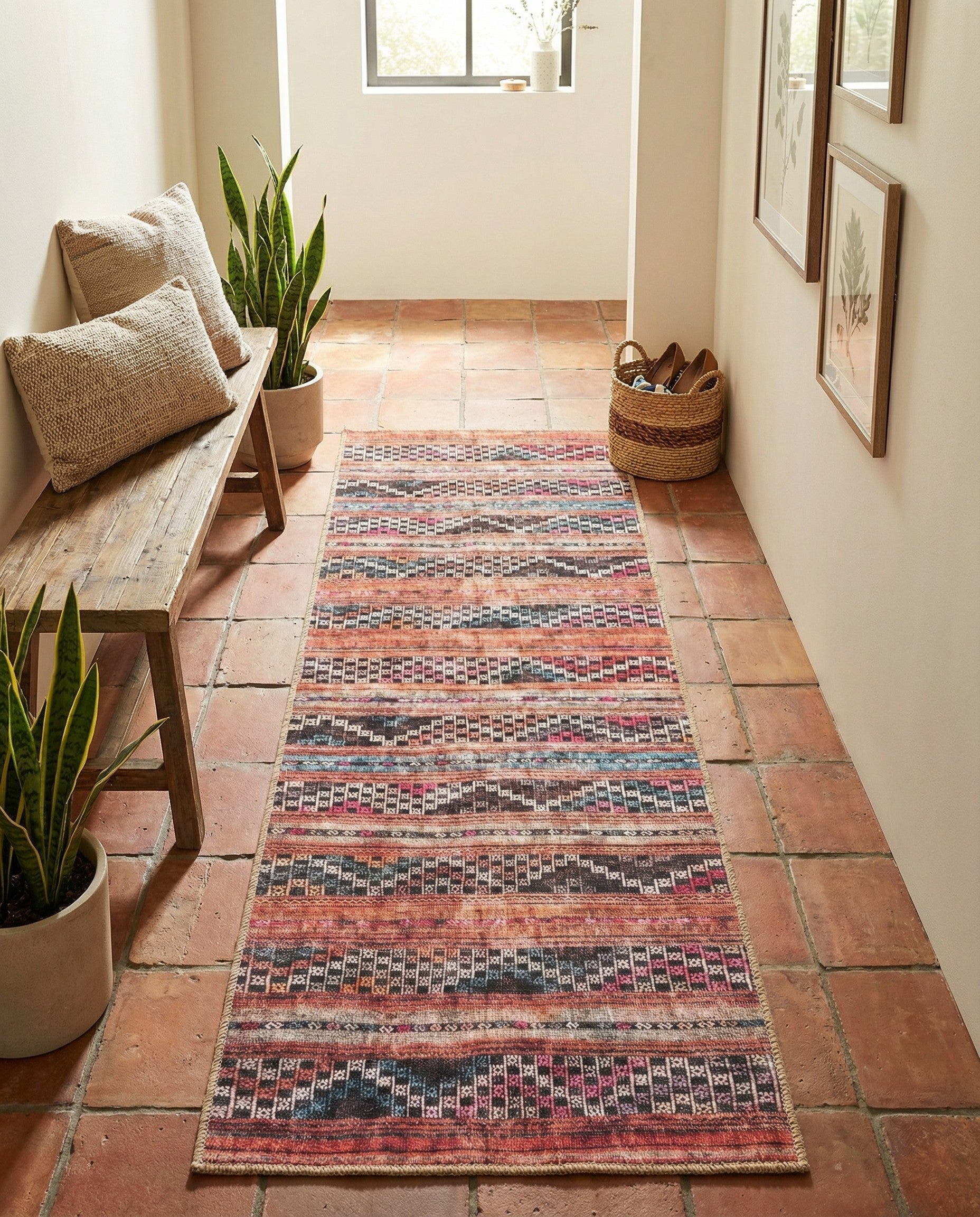 Washable Timeless Runner Rug